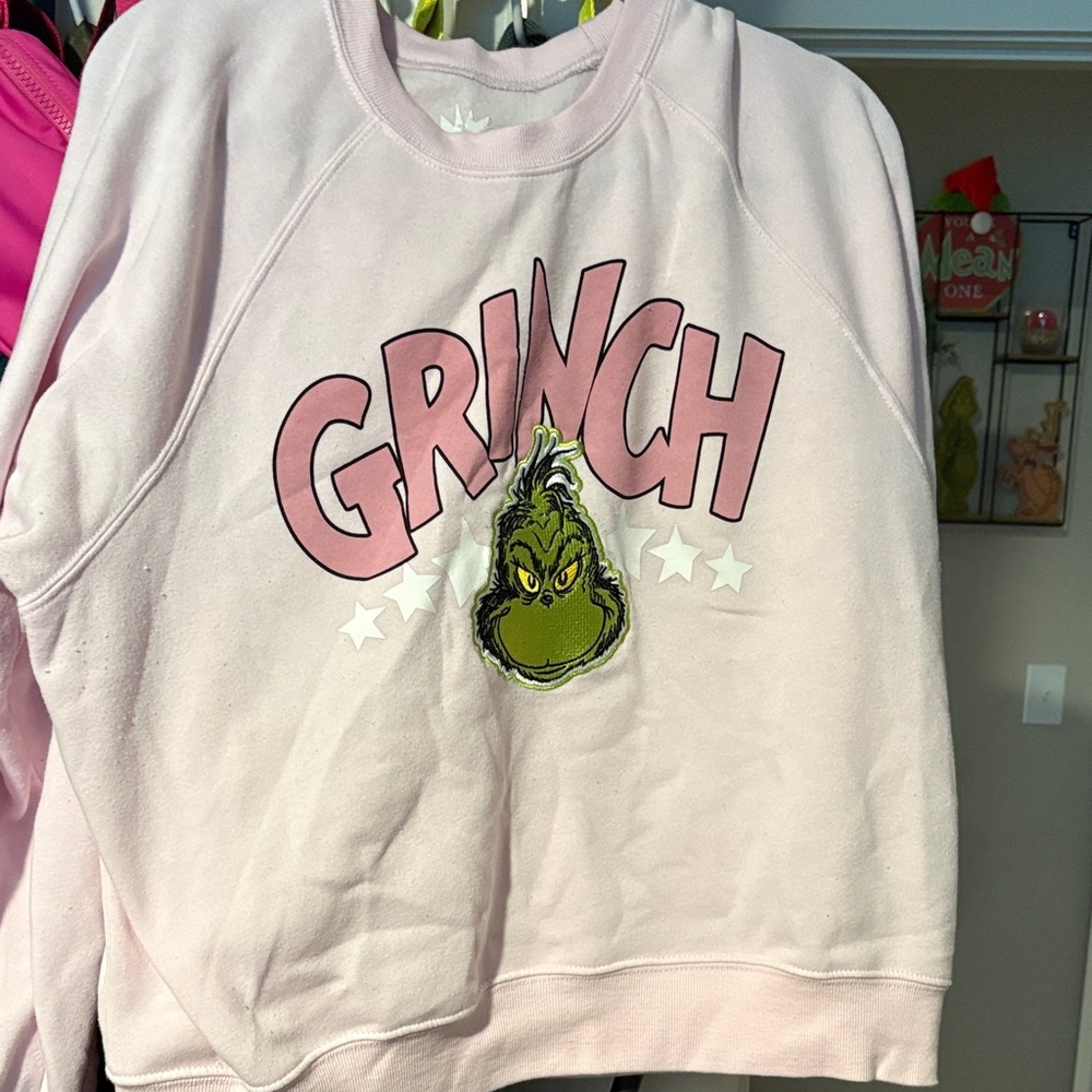 Dr. Seuss Light Pink Grinch Top